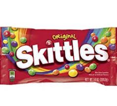 CARAMELOS SKITTLES 61,5GR ORIGINAL***