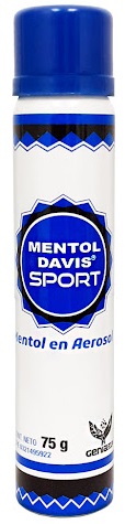MENTOL DAVIS SPORT AEROSOL  75G GENIA CARE