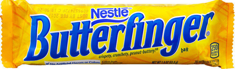 BARRA DE CHOCOLATE BUTTERFINGER 53,8GR MANI