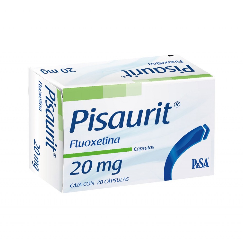 PISAURIT FLUOXETINA 20MG X 28 CAPS PISA