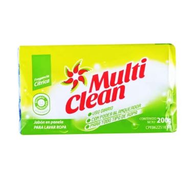JABON MULTI CLEAN 200GR CITRICO