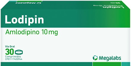 LODIPIN 10MG x 30 COMPRIMIDOS MEGALAB