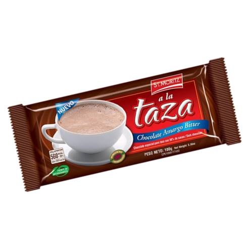CHOCOLATE TAZA ST MORITZ 6 x 100GR