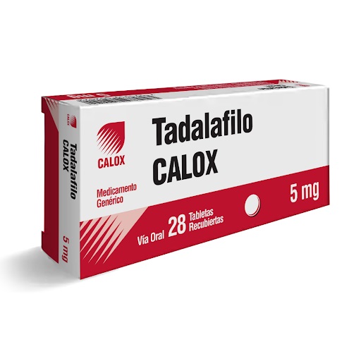 TADALAFILO 5MG X 28 TABLETAS CALOX