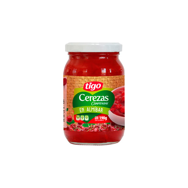 CEREZAS TIGO 190GR EN ALMIBAR