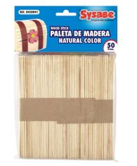 PALETAS SYSABE 50UND NATURAL