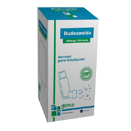 BUDESONIDA  SUSP PARA INHALAR 200MCG X 200DOSIS GLAFF