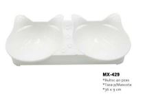 PLATO DOBLE P/MASCOTA MX-429