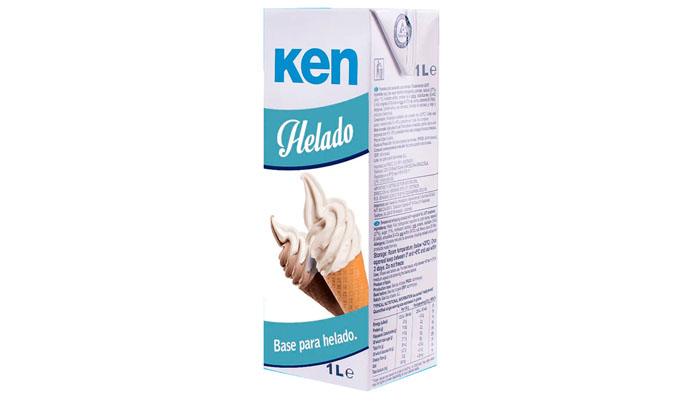 CREMA BASE PARA HELADO KEN 1LT