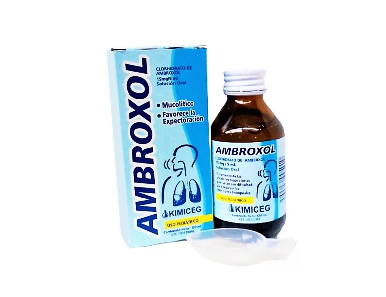 AMBROXOL JBE 15MG 5ML X 120ML PED KIMICEG