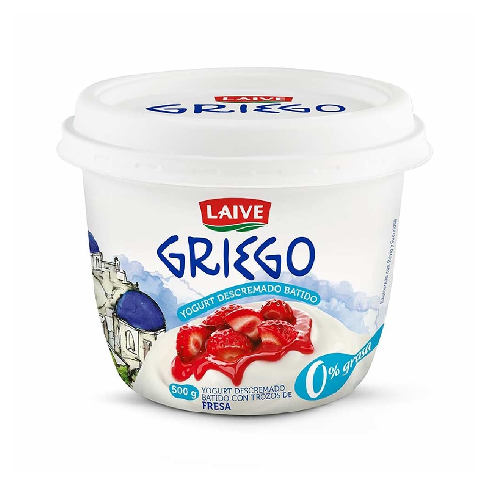 YOGURT EL GRIEGO 500GR FRESA