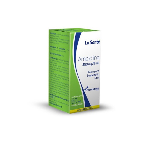 AMPICILINA 250MG/5ML X 60ML LA SANTE