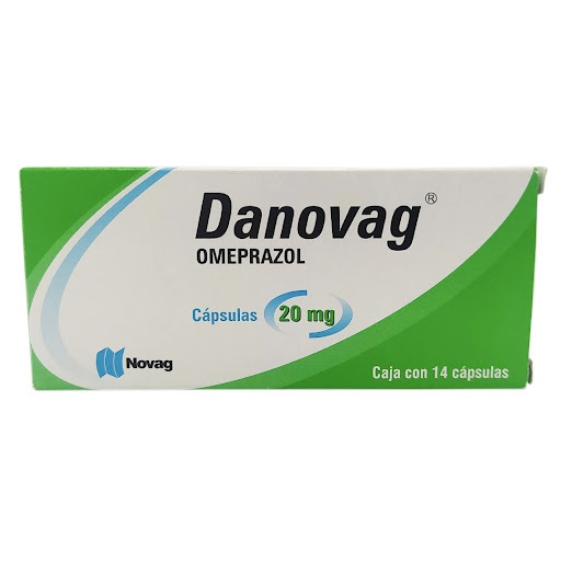 DANOVAG OMEPRAZOL 20MG X 14 CAPS NOVAG