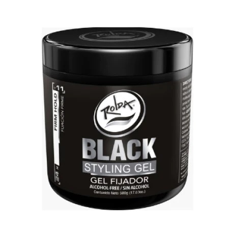 GEL FIJADOR ROLDA 500GR BLACK MEN