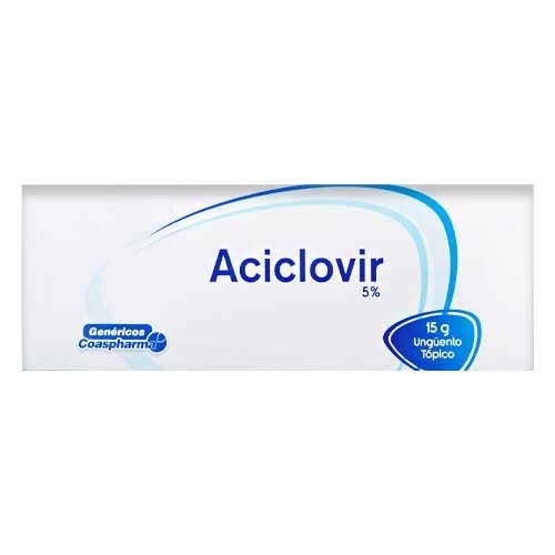 ACICLOVIR UNGUENTO 5% X 15G COASPHARMA