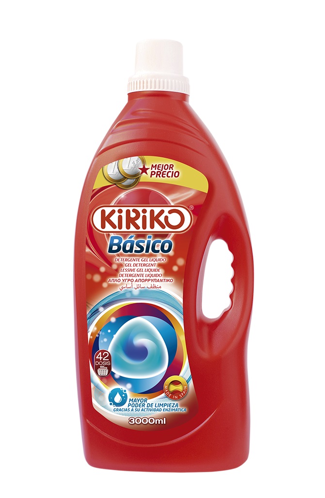 DETERGENTE KIRIKO 3LT BASICO