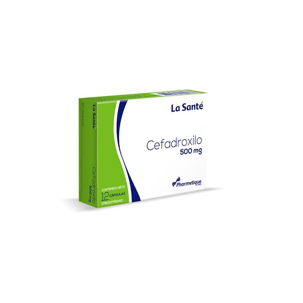 CEFADROXILO 500MG X 12CAPS LA SANTE