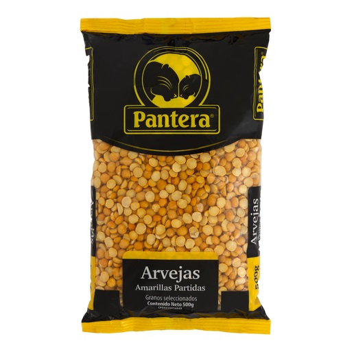 ARVEJAS AMARILLAS PANTERA 454GR PARTIDA