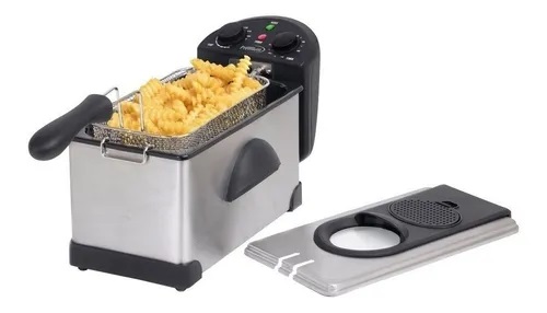 FREIDORA PREMIUM 3LT ACERO INOXIDABLE