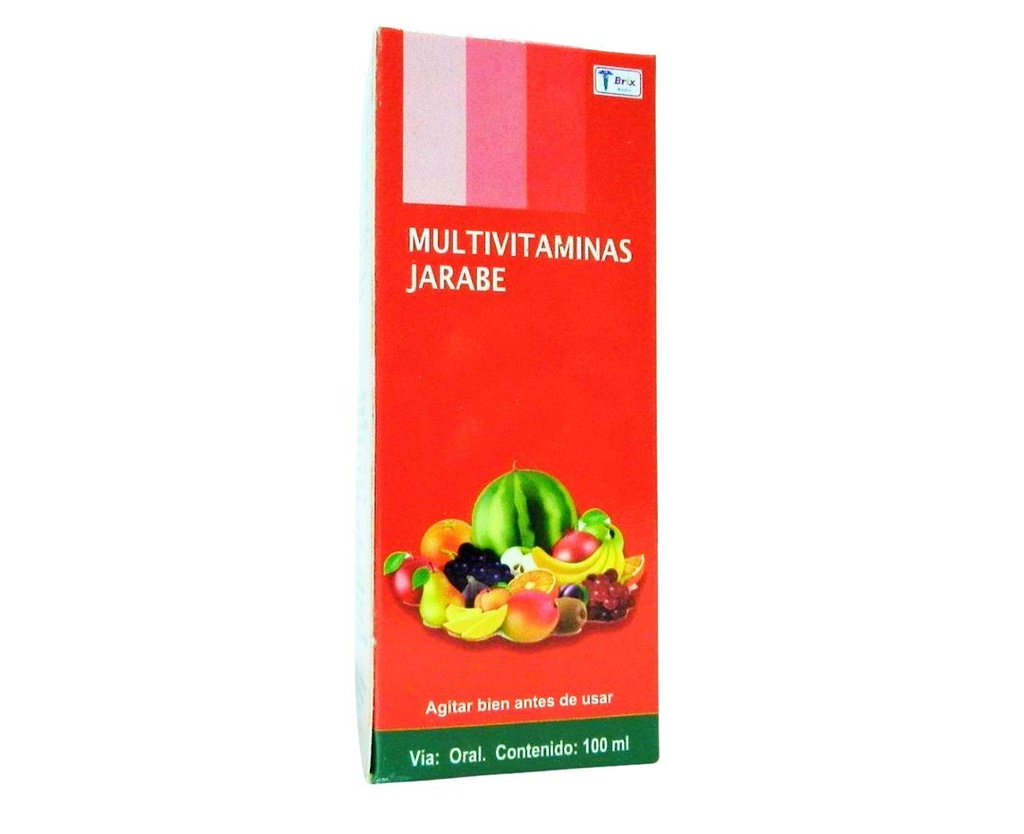 MULTIVITAMINAS JARABE 100ML BRIXMEDIC