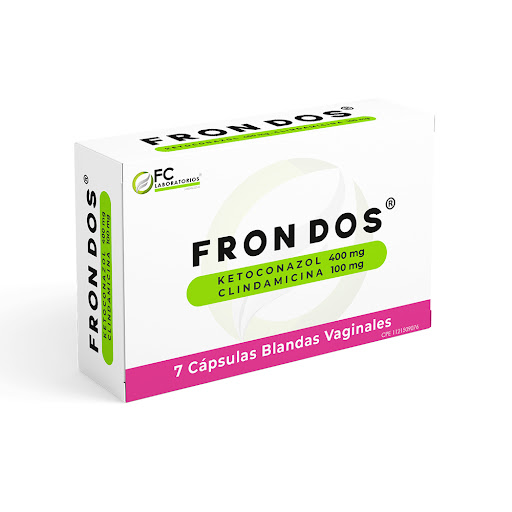 FRONDOS 400MG 100MG X 7CAPS VAG FC PHARMA