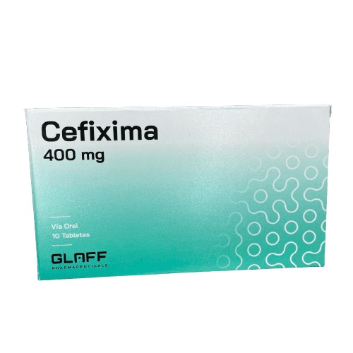 CEFIXIMA 400MG X 10TAB GLAFF