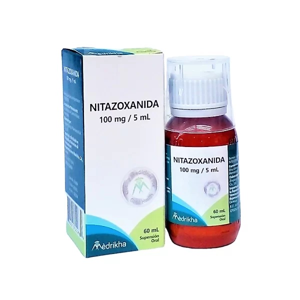 NITAZOXANIDA 100MG/5ML X 30ML SUSP ORAL MEDRIKHA