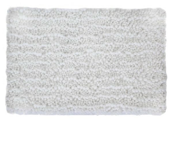 ALFOMBRA 40X60CM NEGRA MINI CHENILLE MEMORY FOAM