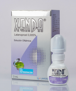XENDA 0,005% X 3ML SOL OFT LATANOPROST LANSIER