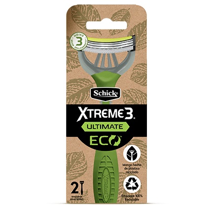 AFEITADORA SCHICK 1UND XTREME 3HOJ ECO