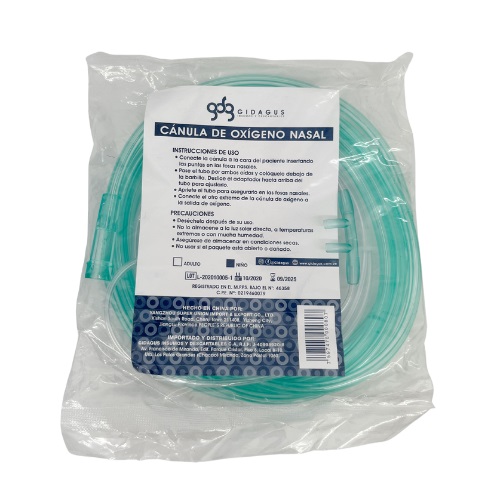 CANULA DE OXIGENO NASAL PARA NIÑO GDG ​