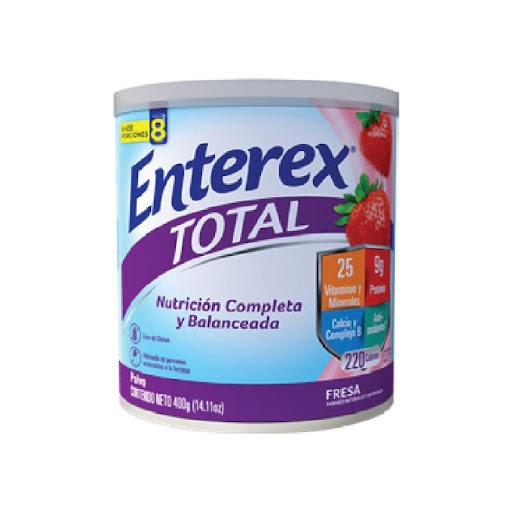 ENTEREX TOTAL POLVO S/FRESA 400G VICTUS