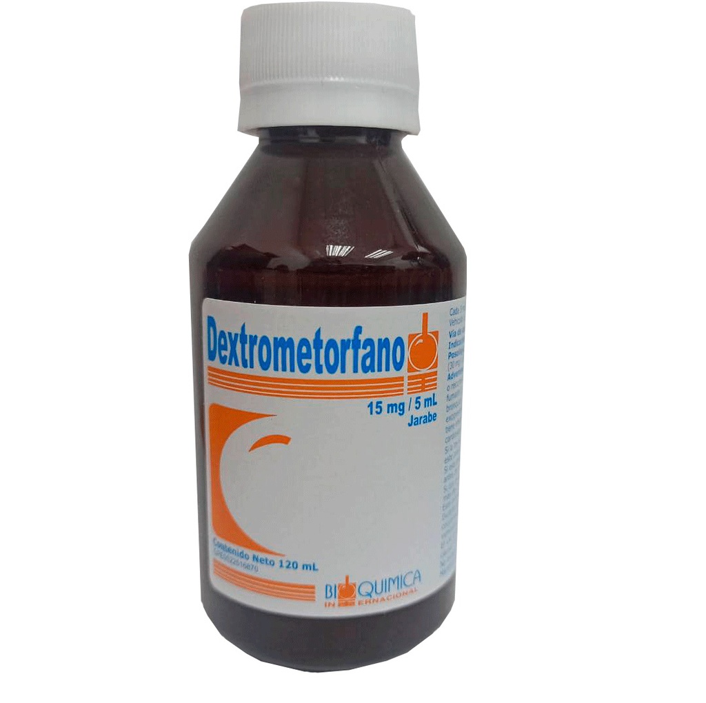 DEXTROMETORFANO JBE 15MG/5MLX120ML BIOQUIMICA