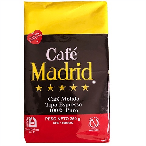 CAFE MADRID 250GR MOLIDO
