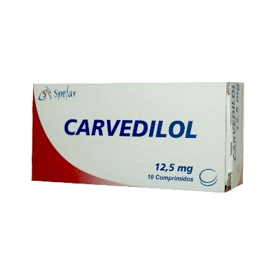 CARVEDILOL 12,5 MG X 10COMP SPEFAR