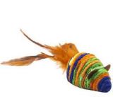 JUGUETE P/MASCOTA RATON TELA MX-513