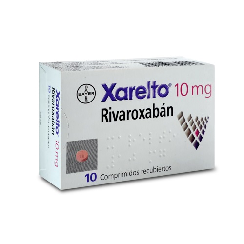 XARELTO RIVAROXABAN 10MG X 10COMP BAYER