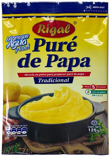 PURE DE PAPA RIGAL TRADIC 125G