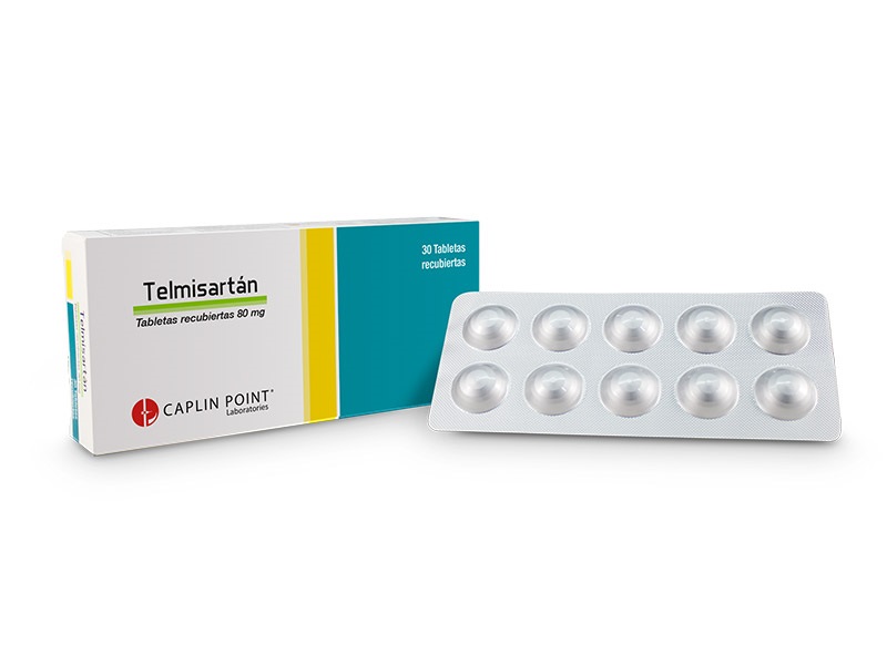 TELMISARTAN 80MG X 10TABLETAS BLISTER CAPLIN