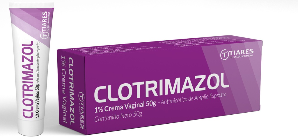 CLOTRIMAZOL CREMA VAG 1% X 50G TIARES