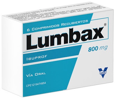LUMBAX 800MG X 6 COMPRIMIDOS VARGAS