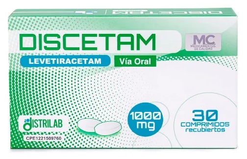 DISCETAM 1000MG X 30TAM DISTRILAB