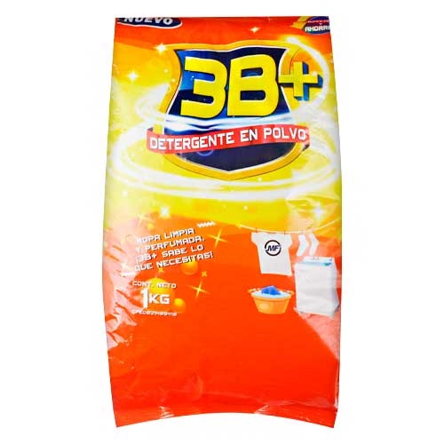 DETERGENTE 3B+ 1 KG POLVO