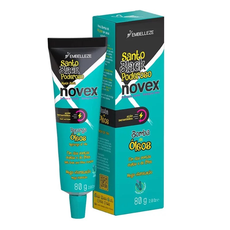 RECARGA NOVEX 80GR SANTO BLACK