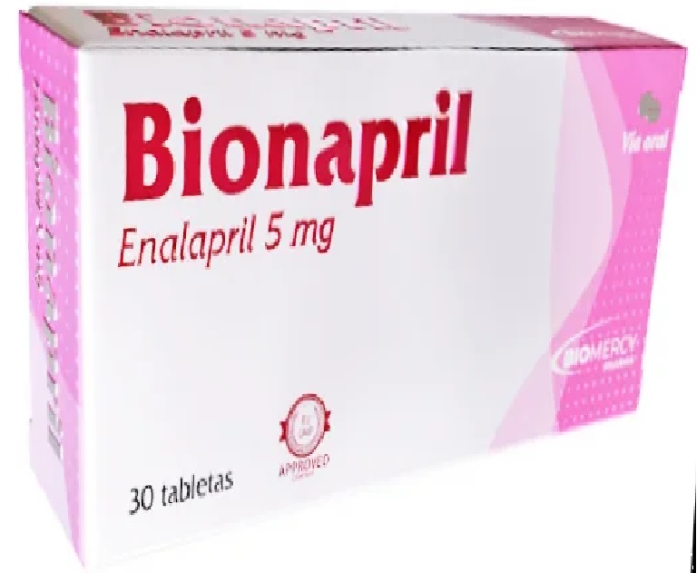 BIONAPRIL 5MG X 30TAB ENALAPRIL BIOMERCY
