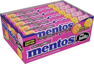 CARAMELOS MENTOS 37,5GR FRUTAS