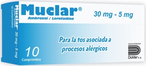 MUCLAR 30MG/5MG X 10COMPRIMIDOS DOLLDER