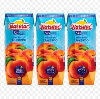 NECTAR NATULAC 250ML DURAZNO SIN AZUCAR TP