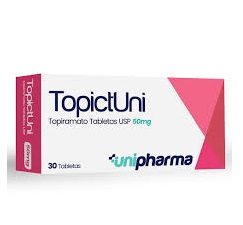 TOPICTUNI 50MG X 30 TABLETAS UNIPHARMA