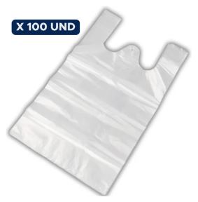 BOLSA 20KG 100UND CAMISETA BLANCA
